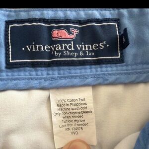 Vineyard Vines Blue Cotton Twill Shorts W34